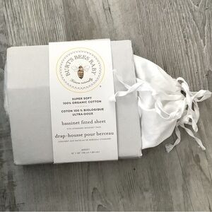 Burt's Bees Baby Bassinet Fitted Sheet